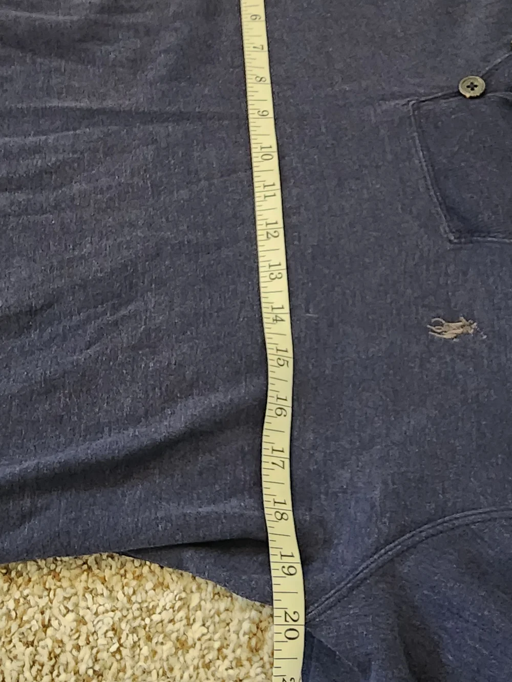 🐎Polo Ralph Lauren Jersey Shawl-Collar Pullover Navy Heather. Y2K QUIET LUXURY